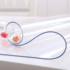 Protector De Cubierta De Mesa De Pvc Transparente De 1,5 Mm 0