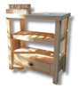 Mesa De Arrime Recibidor Pino/mueble Baño 4