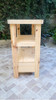 Mesa De Arrime Recibidor Pino/mueble Baño 7