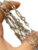 Luli Conjunto Set Plata 925 Pulsera Y Cadena Hermoso 0