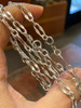 Luli Conjunto Set Plata 925 Pulsera Y Cadena Hermoso 3