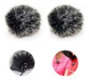 Lavalier Wind Muff 2 Unidades De Micrófono De Solapa Wind Mu 4