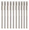 Juego De Mechas Sds Plus 5 A 10mm - 10 Piezas Diewe 0