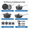 Bezia Juego De Utensilios De Cocina De Inducción 1