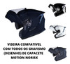 Viseira Cristal Capacete Robocop Norisk Motion Original 2
