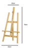 Cavalete Pintura Mesa 4105 Madeira Pinus Natural 75cm Souza 2 Cavalete Pintura Mesa 4105 Madeira Pinus Natural 75cm Souza 2