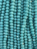 Fio Cristal Azul Turquesa 8mm Tendencia Pedra Natural Top 0