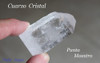 Cuarzo Cristal Punta Maestro Basea Plana - 5,3 Cms X 3,0 Cms 5