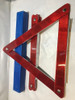 Balizas Triangulo Emergencia Seguridad Plegable Cajax2  T100 7