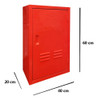 Kit 2 Abrigo Recalque Sobrepor 60x40x20cm 1