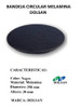 Bandeja Circular Melamina Negra 29,8 Cm Dolsan Catering ! 1