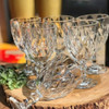 Conjunto De Taças De Vinho Com 6 Taças De Cristal Esculpidas 5