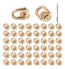Remaches De Anillos En D De 48 Piezas Para Carteras - Dorado 0