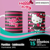 Diseños Plantillas Tazas Hello Kitty Sublimación M2 1
