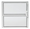 Vitro Basculante Janela Para Banheiro 40x40 Com Vidro 0