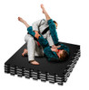 10 Tatame Eva 20mm 1x1 Academia 100x100 Jiu-jitsu Bordas 0