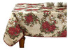 Violet Linen European Holiday Christmas Poinsettia Garden De 0