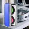 Suportes De Disco Da Caixa De Armazenamento De Cd, Azul 7