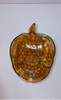Fruteira Antiga Na Cor Fogo Carnival Glass 2