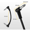 Donner Cable De Conexión Para Guitarra De 60 En Color Negro 0