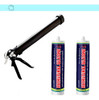 2 Silicone Estrutural Branco Cartucho 400g Sbrix Aplicadora 0