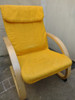 Sillon Silla Infantil Flex Chair Niño Tela Amarillo 3