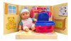 Bebe Muñeca Poppi Bebote Con Sillita Accesorios Mamadera New 5