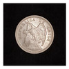 Chile 10 Centavos 1907 Excelente Plata Km 156.2 1