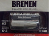 Punta Phillips Bremen Encastre 10mm Corto Ph3 X 30mm 6148 1