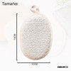 Manopla Lino Exfoliante Corporal Esponja Baño Cuerpo Masajes 5