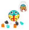 Brinquedo Interativo Bola Atividades Forma Encaixe Bebê Buba 5