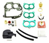 Kit Reparo Carburador 2e Junta Bóia Agulha Base Baquelite 0