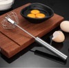 Mixer Batedor Misturador De Ovos Massa Inox Semi Automático 1