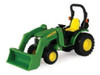 Tractor John Deere Con Cargador Escala 1/32 1