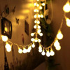 Guirnalda Bolitas 28 Led Blanco Calido 5 Mts. 220v Navidad 3