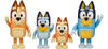Figuras Poseables De Bluey Y Familia, 4 Piezas, 6-75 Cm De A 0