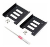 Soporte Ssd 2.5 A 3.5 Adaptador 2pack, Hftywy Kit De Soporte 0