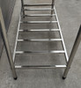 Bancada Mesa 100x40 Armario Inox Multiuso 1 Nivel Gradeada 3