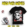 Pack 1000 Artes Animes Sublimação Serigrafia Pacote Premium 2