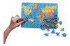 Rompecabezas Mapa Mundi Planisferio Madera Didáctico 0