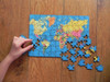 Rompecabezas Mapa Mundi Planisferio Madera Didáctico 2
