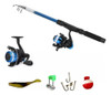 Combo Kit Pesca Infantil Niño Reel+caña+anzuelos+boya+tanza 0 Combo Kit Pesca Infantil Niño Reel+caña+anzuelos+boya+tanza 0