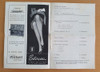 Programa Teatro Colon Pianista José Tordesillas Año 1962 1
