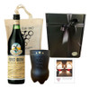 Box Vaso Ferchetto Negro + Fernet Branca Regalo Estuche 0