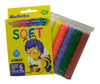 Massinha De Modelar 90g C/ 6 Cores Soft Base Amido Acrilex 3