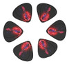 Púas De Guitarra Cool Flame Para Bajo, Ukelele, Guitarra De 3