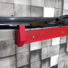 Suporte Espadas Katanas Parede Decorar Exposição Vermelho 3