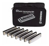 Hohner Set Armonica Blues Band 7 Tonos Estuche Semirigido 1