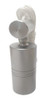 Prumo Cilíndrico Metal C/ Boia De Alumínio Profissional 1kg 3