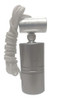 Prumo Cilíndrico Metal C/ Boia De Alumínio Profissional 1kg 4